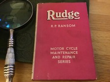 Rudge Motorcycle Maintenance