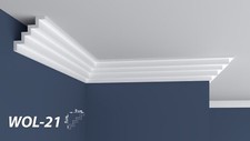 Coving cornice moulding - cornice, xps