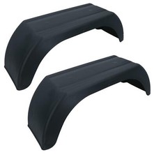 Mudguard for Trailer Wheels 8" Plastic PAIR / Wing / Fender TR001