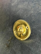 Solid polished brass - solid, round