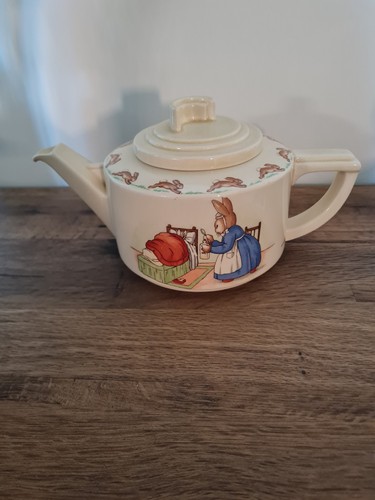 Bunnykins teapot - bunnykins,