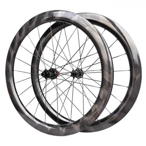 Carbon bicycle wheelset - carbon,