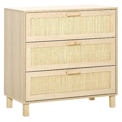 Rattan bedroom chest - rattan, of