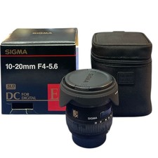 Sigma 10-20mm F4-5.6 lens