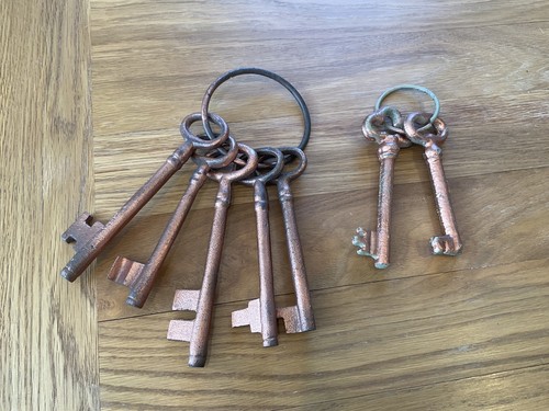 Bunch old antique - 2x, of