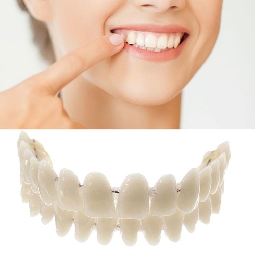 Snap false teeth upper - snap,