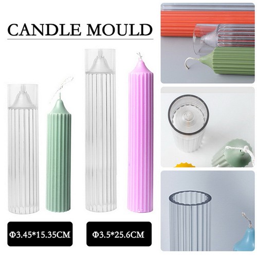 Long pole candle - pole, mold