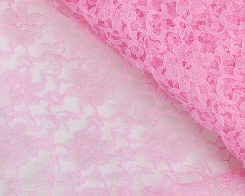 Floral soft lace fabric - ,