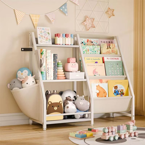 Kids bookshelf toy storage - kids,
