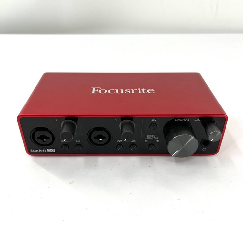 Focusrite scarlett 2i2 3rd - scarlett,