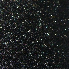 Frosted Glitter Black Vinyl