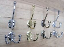 Ball end- MODERN HAT AND COAT HANGING HOOKS BATHROOM BEDROOM PEGS