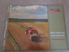 MASSEY FERGUSON HESSTON 2100 SERIES LARGE SQUARE BALER SALES BROCHURE 