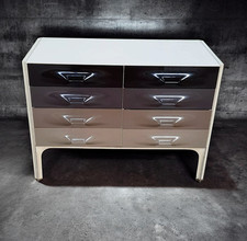 GREY RAYMOND LOEWY DF2000 CHEST OF DRAWERS ENFILADE FURNITURE FURNITURE SPACE AGE 1968