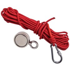 120kg Strong Magnet Fishing Metal Detector 10m Rope Double Side Neodymium ⭐⭐⭐⭐⭐