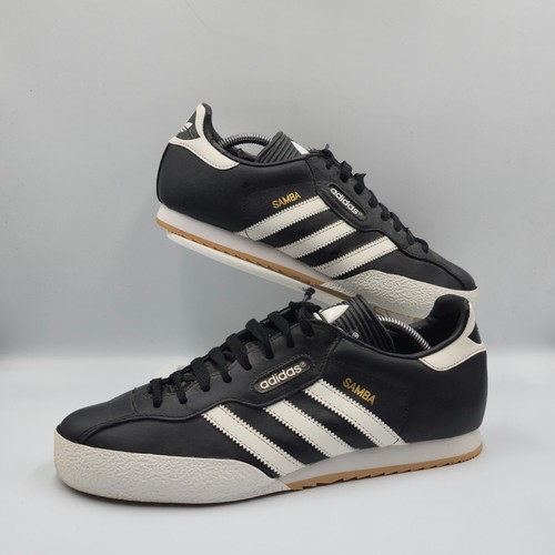 Adidas samba black white - black,