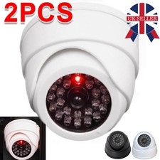 2Pcs DUMMY DOME CCTV SECURITY