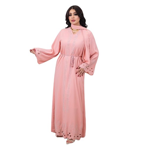 Long sleeve maxi dress - sleeve, abaya