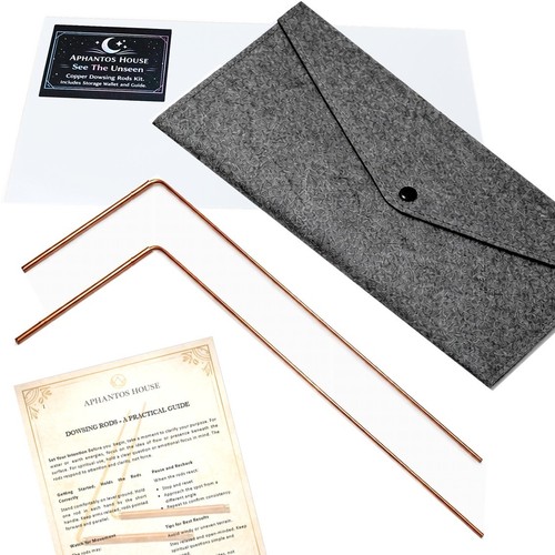 Copper dowsing rods divining - copper,