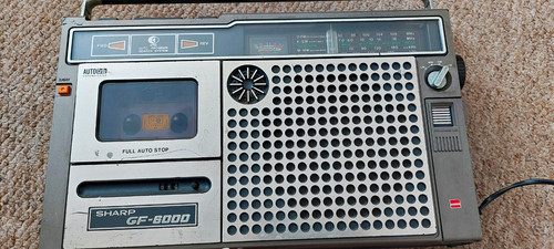 Sharp 6000 radio - sharp, gf-6000