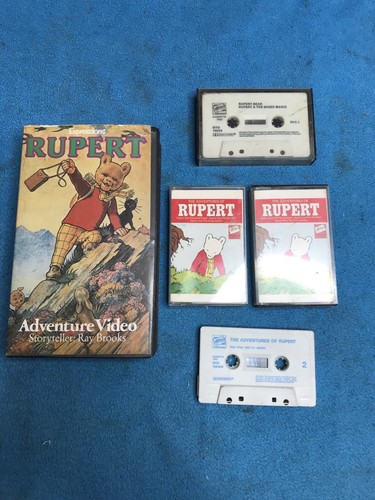 Rupert the bear - vhs, video