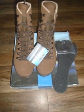 MEINDL DESERT COMBAT HIGH LIABILITY BOOTS SIZE 12M BRITISH ARMY NEW