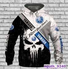 Yamaha YZR-M1-YZR500-YZ250FMT09-Top Men's US 3D Hoodie-Design Number 7-Hot Gift