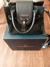 Fairfax & Favor Black Leather