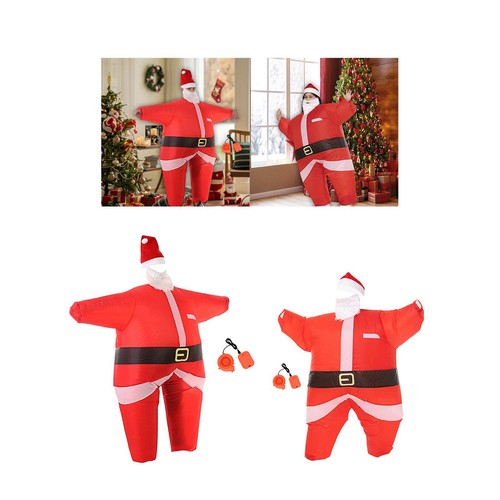 Inflatable santa claus - inflatable, costume