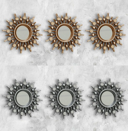 3pc mirror set bronze silver - 3pc,