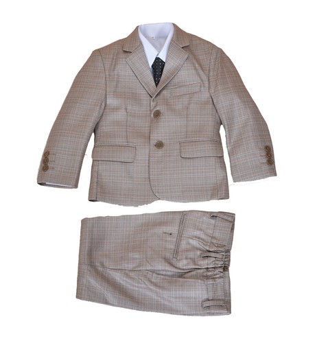 Beige piece boy - beige, suits