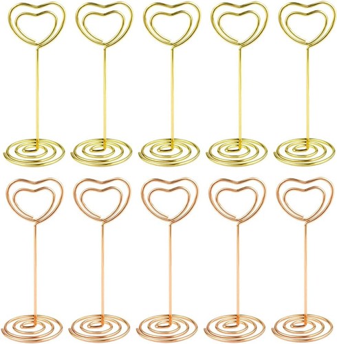 Pcs heart shaped - 10, table