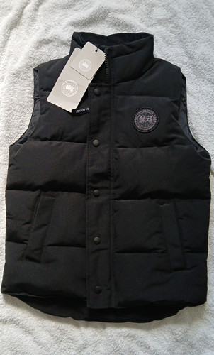 Mens black puffer - mens, gilet