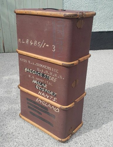 Vintage wood bound - 3', banded