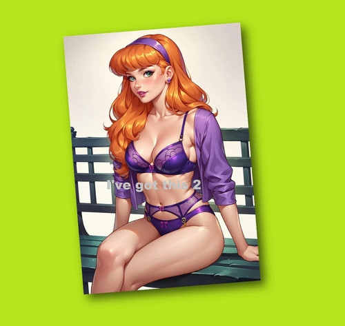 Fridge magnet daphne - fridge,