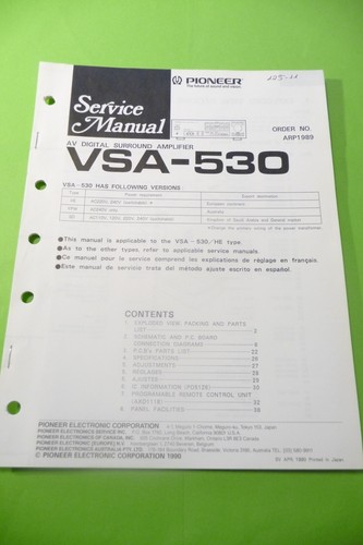 Service manual instructions - service,