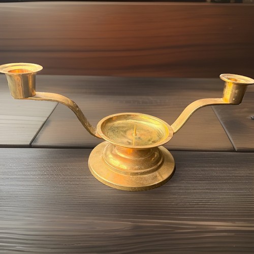 Vintage brass unity candle - vintage,