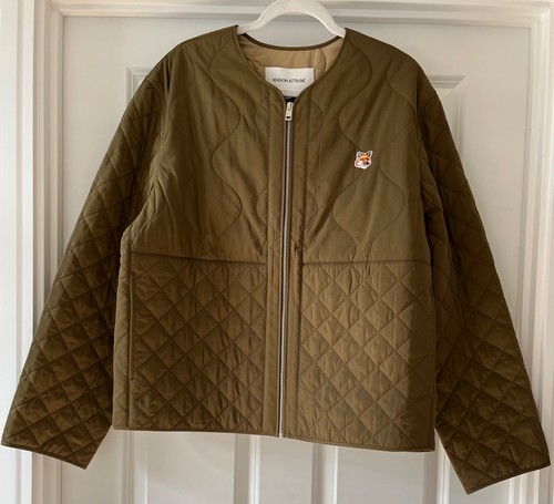 Maison kitsune women khaki - kitsune,