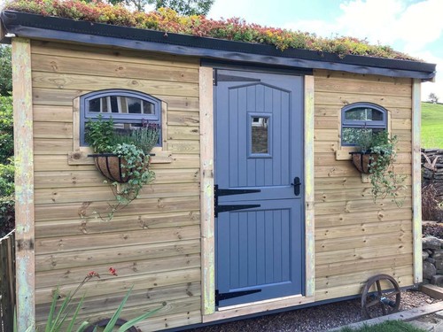 Shepherds hut made order - hut,