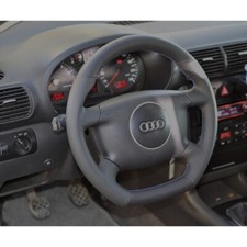 Leather Steering wheel fit to Audi A6 C5 Tuning 20-1072