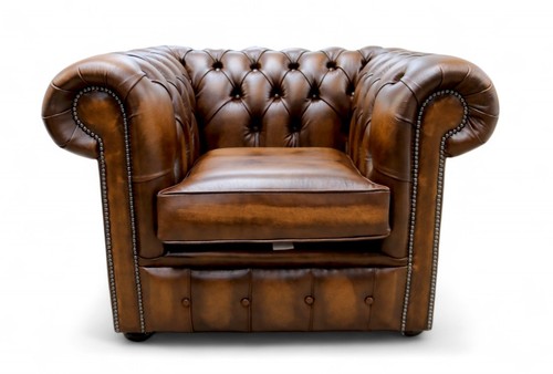 Chesterfield armchair low back - chesterfield,