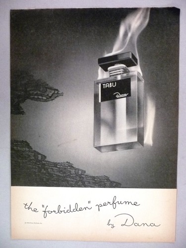 Tabu perfume dana print ad - perfume,