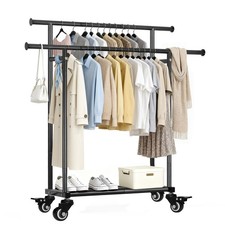 Heavy Duty Double Clothes Rail