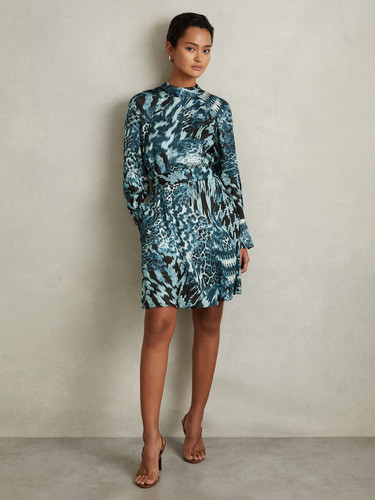 Reiss ester teal printed - ester,