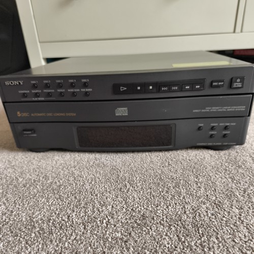 Sony cdp c322m - sony, disc