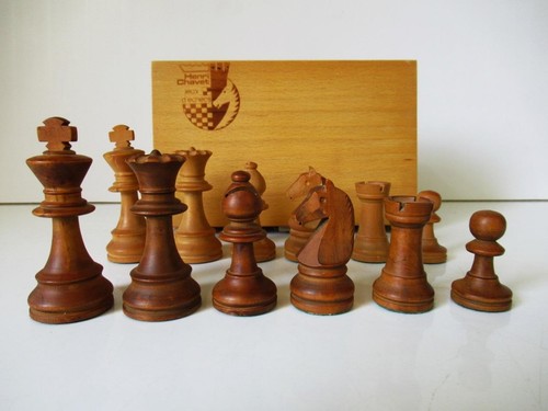 Vintage chess set 1980s chavet - vintage,