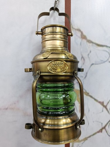 Antique maritime ship lantern - antique,