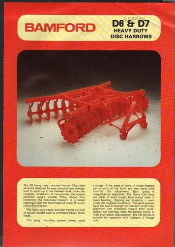 Bamford d7 heavy duty - bamford,