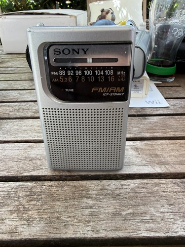 Vintage sony icf s10mk2 - icf-s10mk2, pocket