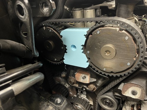 Volvo cam gear lock timing - volvo,